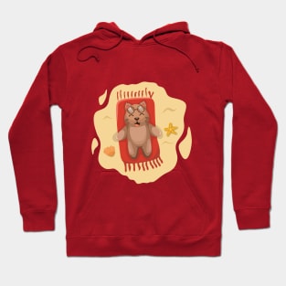 Cat summer holiday Hoodie